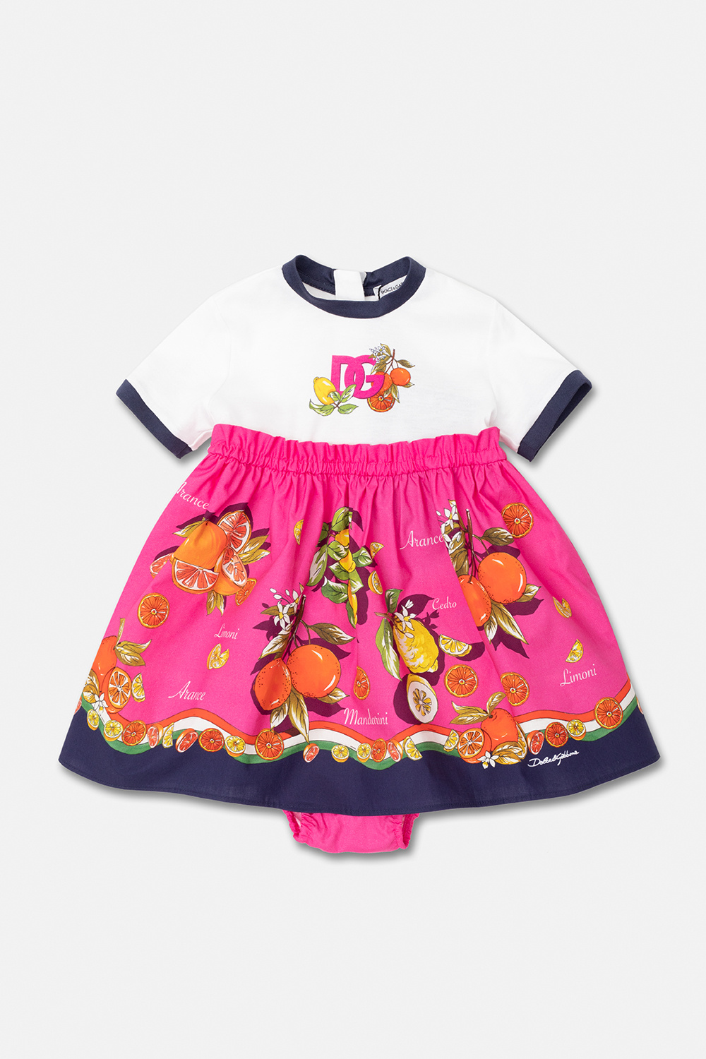 Dolce & Gabbana Kids Patterned dress