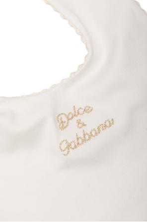 Dolce & Gabbana Kids Dojčenská súprava: overal, čiapka a podbradník