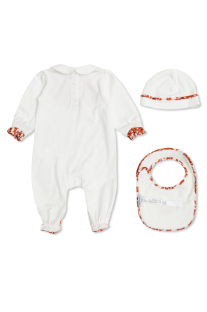 Dolce & Gabbana Kids Infant sleepsuit set, cap, bib