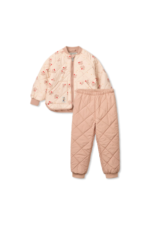 Insulated set: jacket, trousers