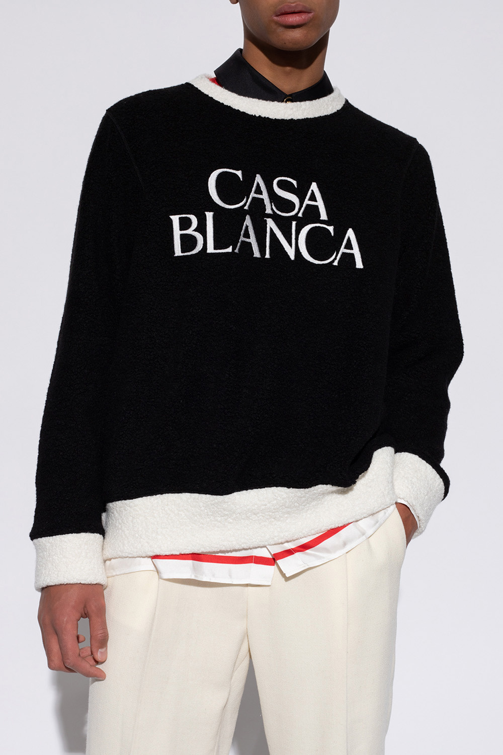 Casablanca ons sweater with logo