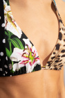 Dolce & Gabbana embroidered-crest shirt Two-piece swimsuit