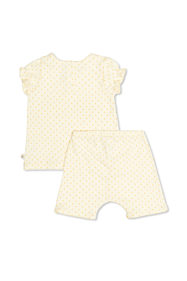 Bonpoint  Conjunto Emani: camiseta y pantalones cortos