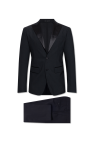 Dsquared2 BLACK Satin suit