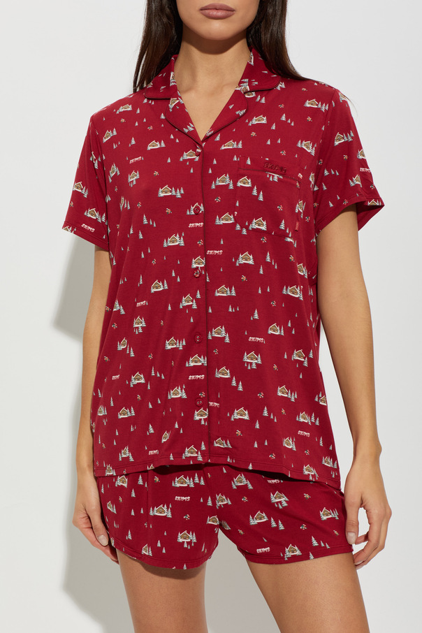 SKIMS Conjunto de pijama de duas peças