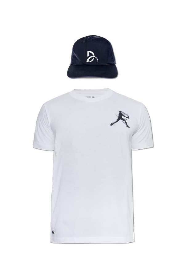 Set: T-shirt and Baseball Cap od Lacoste