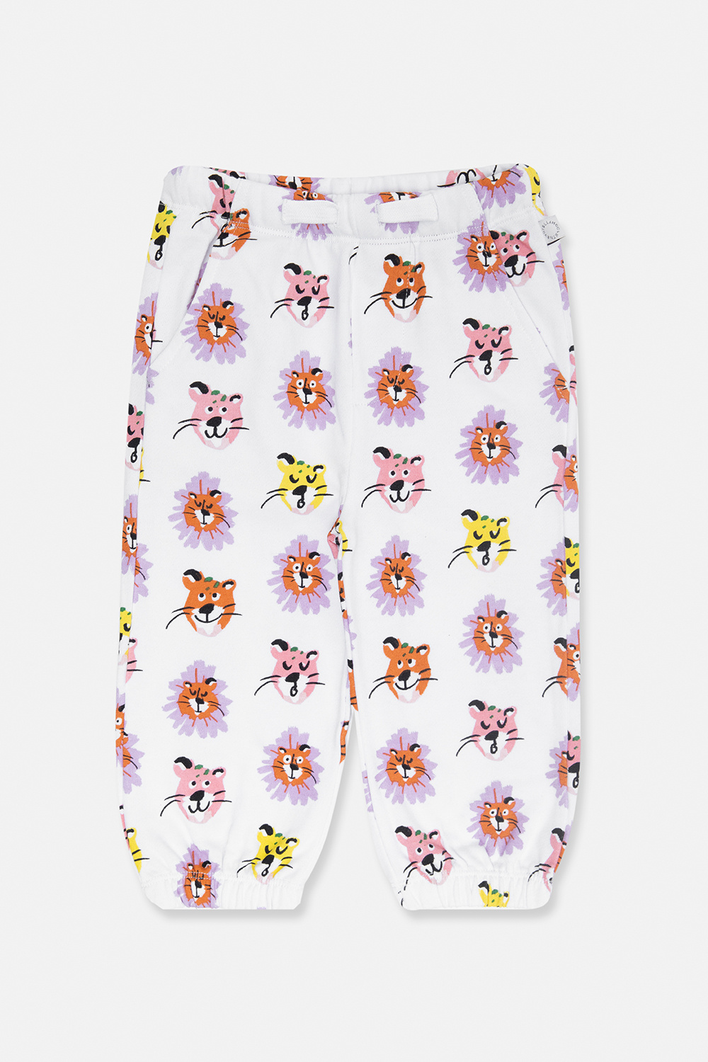 Stella McCartney Kids stella mccartney x yoshimoto nara printed silk shorts