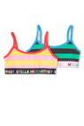 Stella McCartney Kids Cropped tank top two-pack