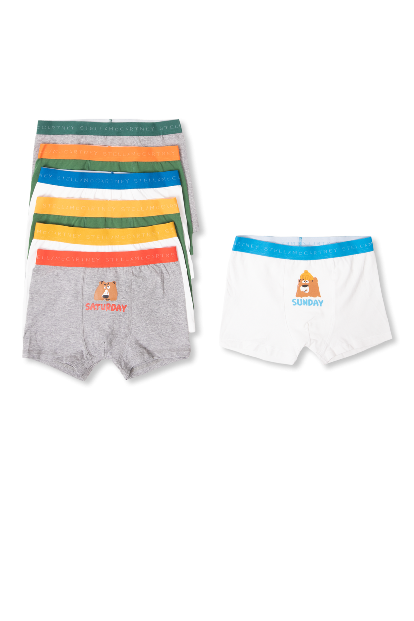 Stella McCartney Kids Boxers seven-pack