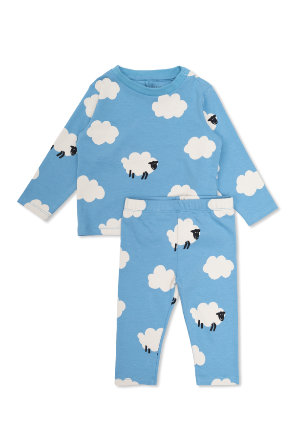 Stella McCartney Kids Zestaw: t-shirt i leginsy