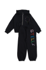 Stella McCartney Kids BLACK Set: sweatshirt and pants