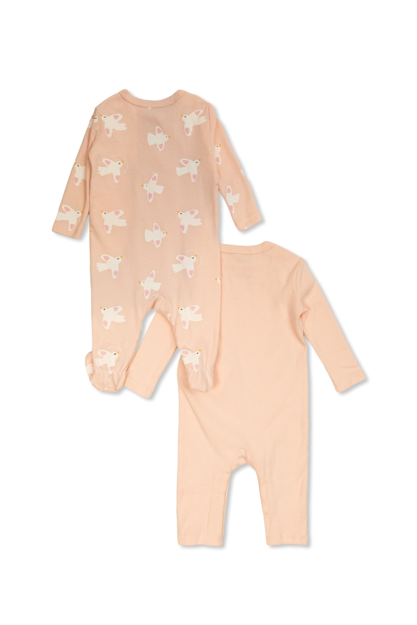 Stella McCartney Kids Pack doble de pijamas enteros para bebé