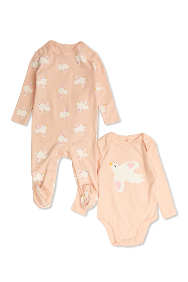 Baby set: bodysuit and sleepsuit od Stella McCartney Kids
