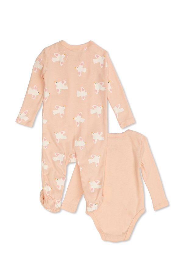 Stella McCartney Kids Conjunto para bebé: body y pijama