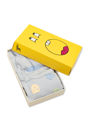 Stella McCartney Kids 2-pack of baby sleepsuits
