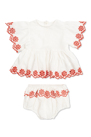 Vestido con bordado