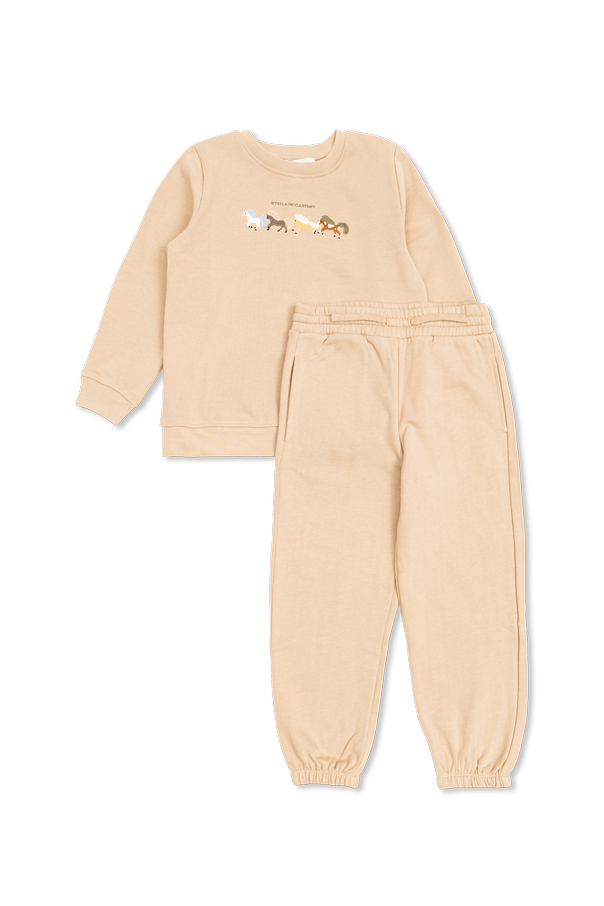 Tracksuit set: sweatshirt and trousers od Stella McCartney Kids