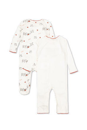 Stella McCartney Kids 2-pack of baby sleepsuits