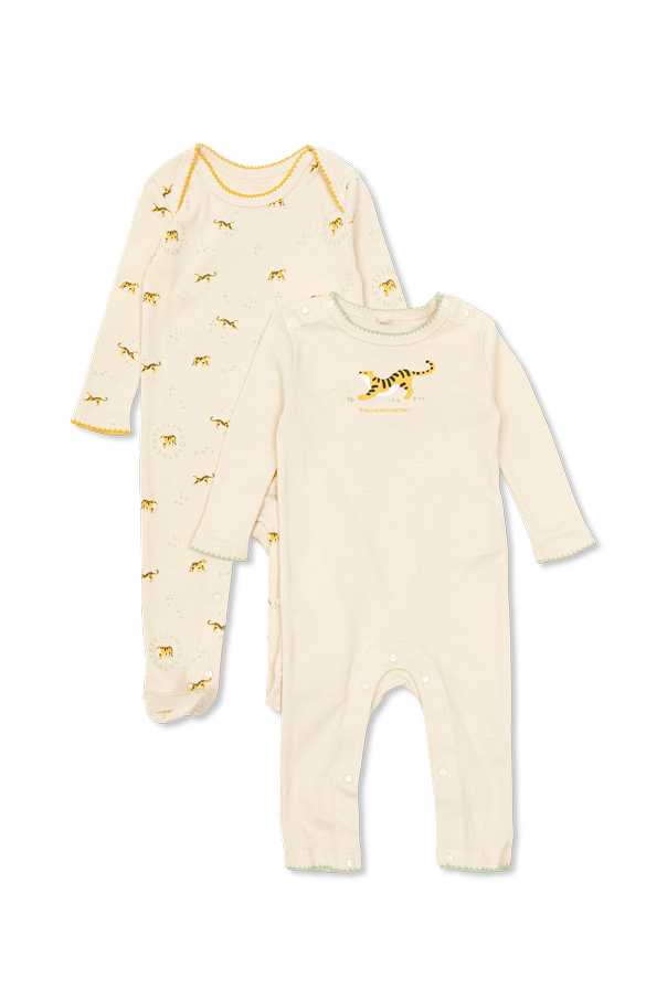 Stella McCartney Kids 2-pack of baby sleepsuits