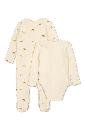 Stella McCartney Kids 2-pack of baby sleepsuits