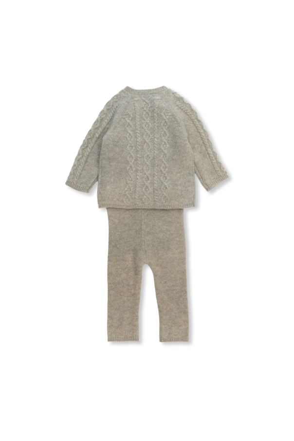 Bonpoint  ‘Bergamote’ apparel set: sweater & trousers