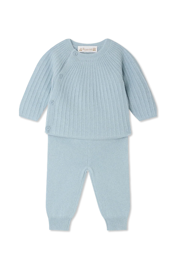 Cashmere set 'Ging': top and trousers od Bonpoint 