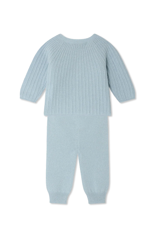 Bonpoint  Kaschmir-Set ‘Ging’: Top und Hose