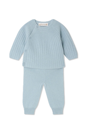 Conjunto de cachemira ‘Ging’: top y pantalones