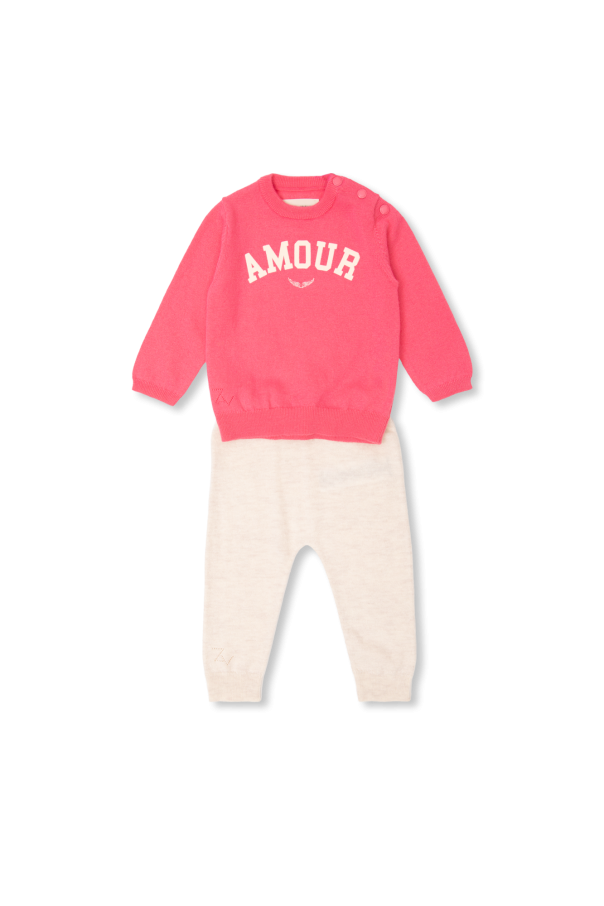 Sweater & trousers set od Zadig & Voltaire Kids