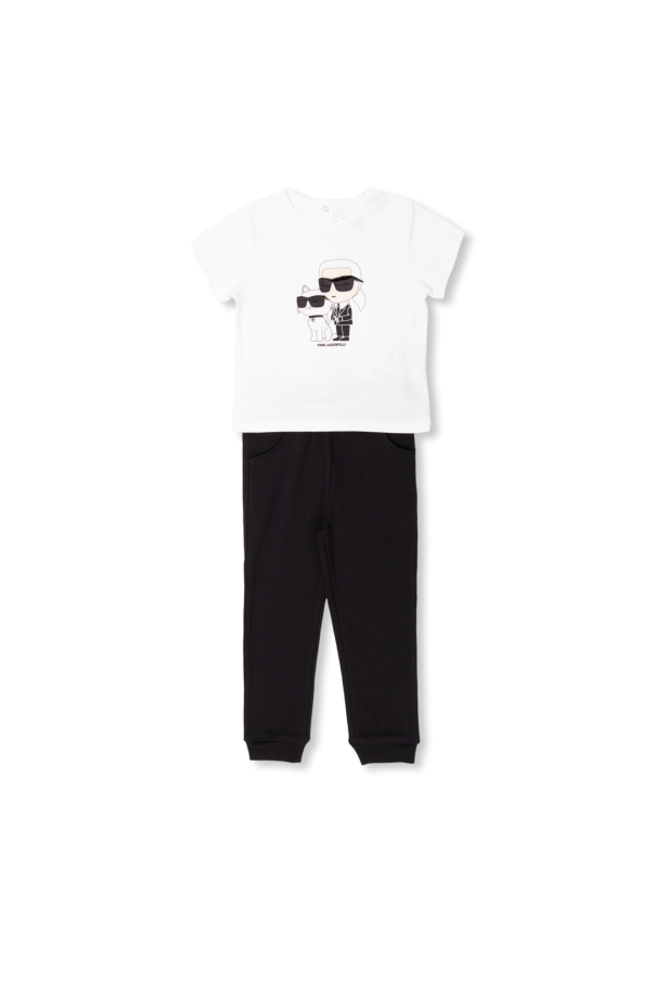 T-shirt & sweatpants set od Karl Lagerfeld Kids