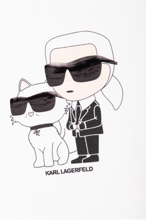 Karl Lagerfeld Kids Komplet: t-shirt i spodnie dresowe