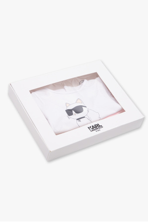 Karl Lagerfeld Kids T-shirt & trousers set