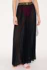 Versace Pleated pareo trousers