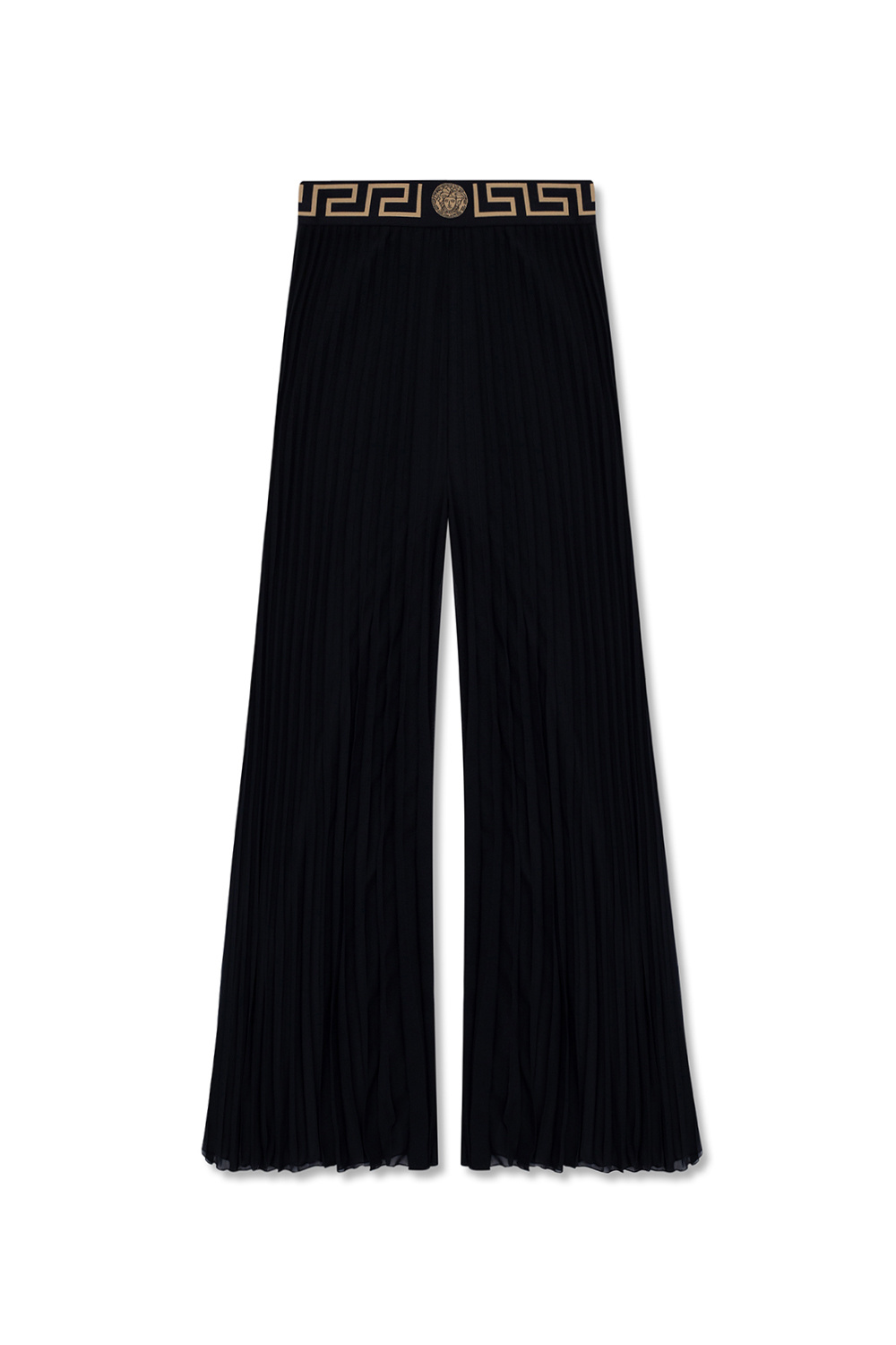 Versace Pleated pareo trousers