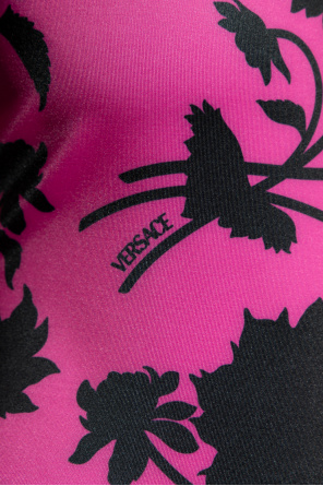 Versace Kaws Box Logo Hoodie Grey