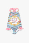 Versace Kids MULTICOLOUR ‘La Vacanza’ capsule collection swimsuit