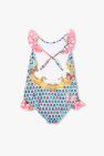 Versace Kids MULTICOLOUR ‘La Vacanza’ capsule collection swimsuit