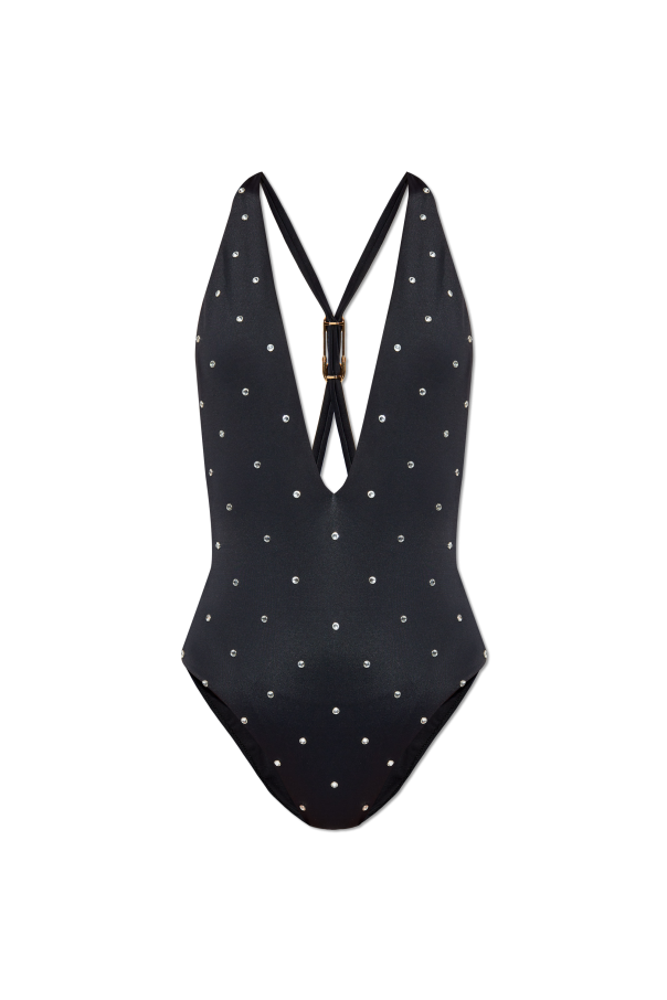 One-piece swimsuit with shimmering appliqués, zdjęcie 1 One-piece swimsuit with shimmering appliqués od Versace