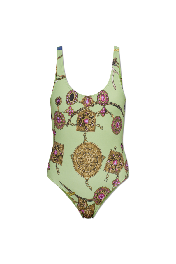One-piece swimsuit with 