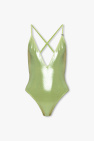 The Attico GREEN One-piece swimsuit