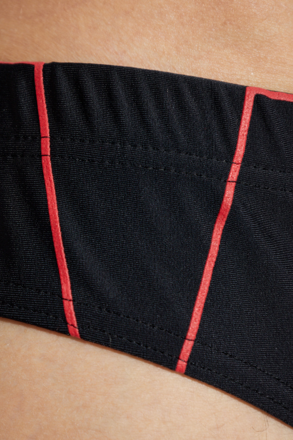 Moschino Slipy kąpielowe z logo