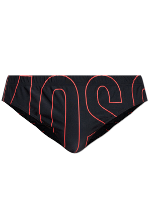 Logo swim briefs