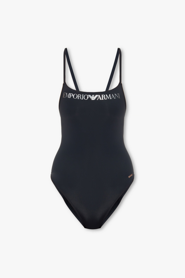Emporio Armani ‘Sustainable’ collection one-piece swimsuit