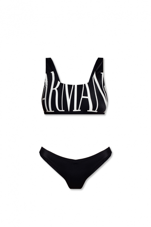 Emporio Armani Bikini with logo print