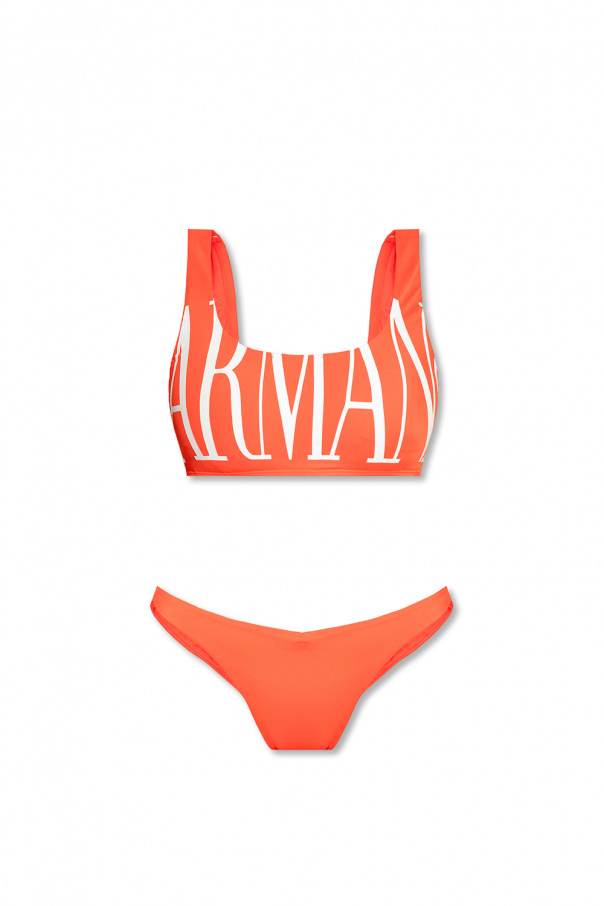 Emporio Armani Bikini with logo print