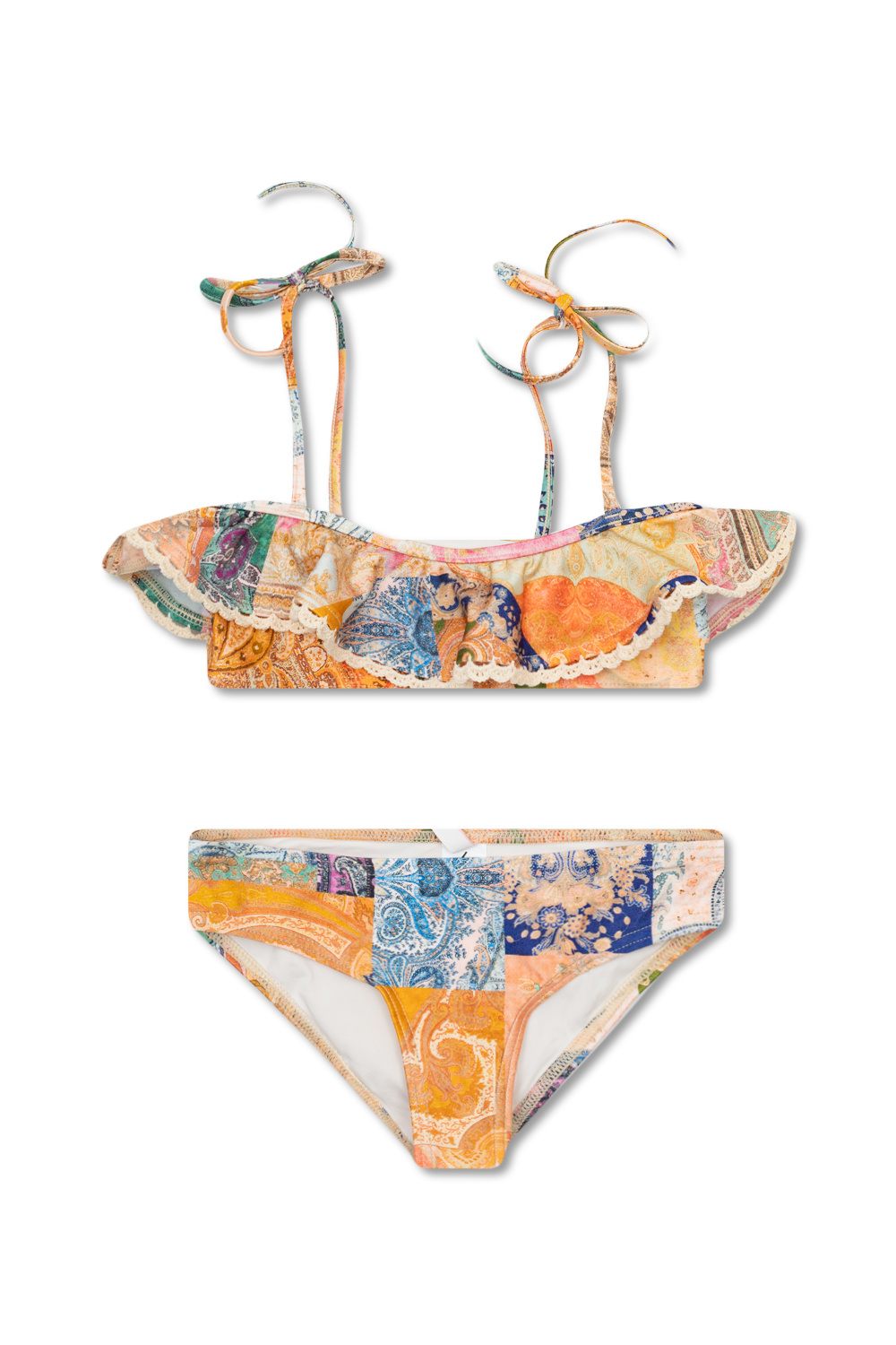 Zimmermann Kids Bikini with ruffle