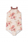 Zimmermann Kids cream One-piece swimsuit