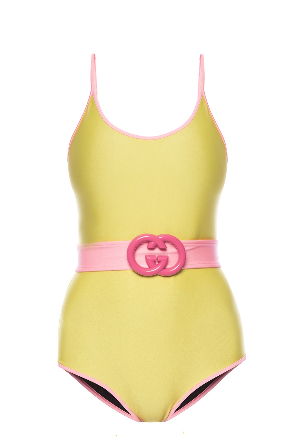 pink gucci bathing suit