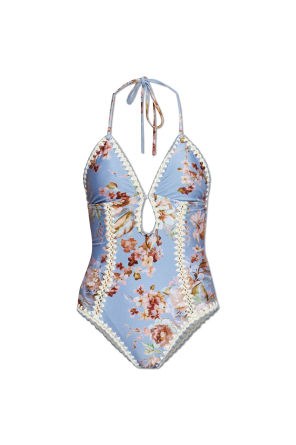 Bañador de una sola pieza con estampado floral