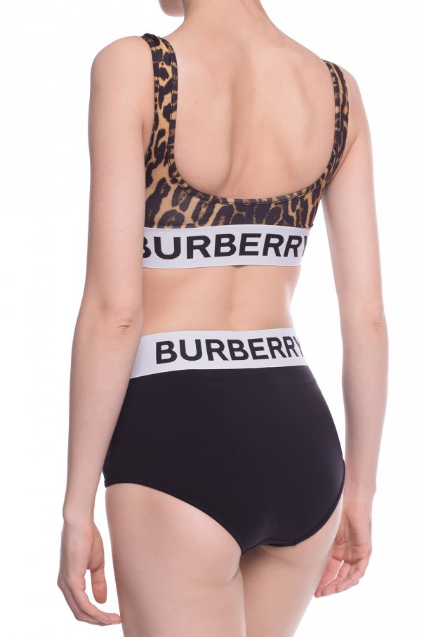 Black Two-piece swimsuit with logo Burberry - Vitkac HK